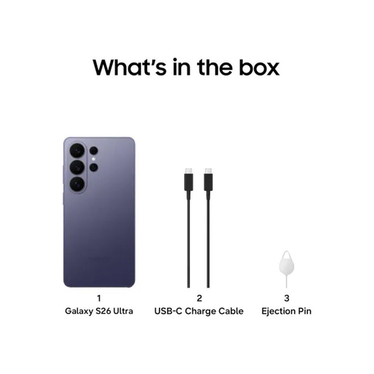 گوشی موبایل سامسونگ مدل Galaxy S26 Ultra دو سیمکارت ظرفیت 256 گیگابایت و رم 12 گیگابایت - ویتنام