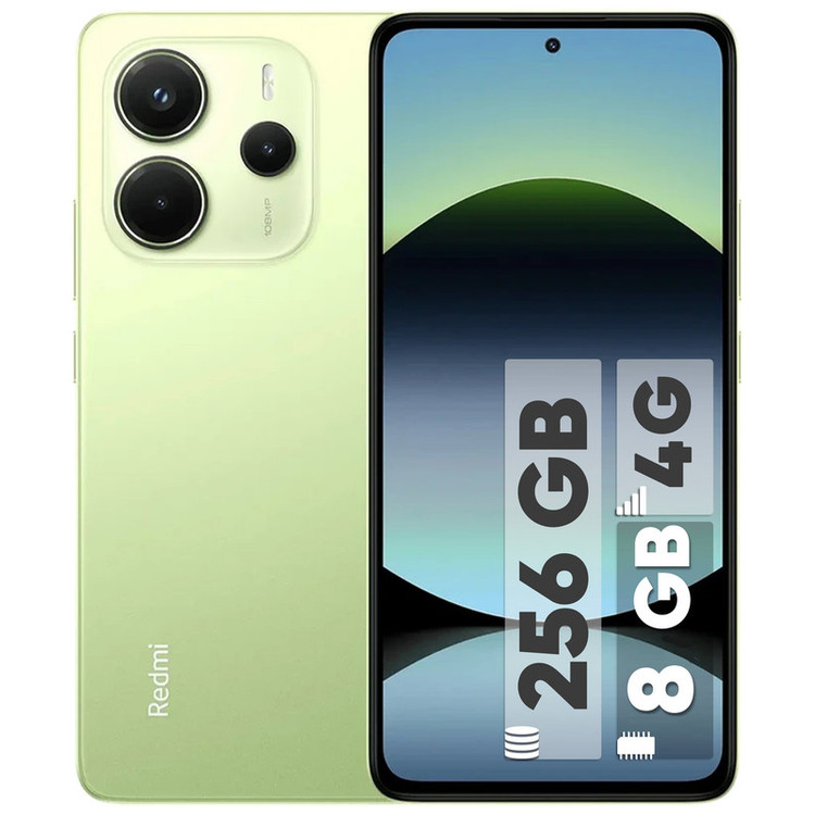 گوشی موبایل شیائومی مدل Redmi Note 14 4G دو سیم کارت ظرفیت 256 گیگابایت و رم 8 گیگابایت - پک اندونزی رام گلوبال