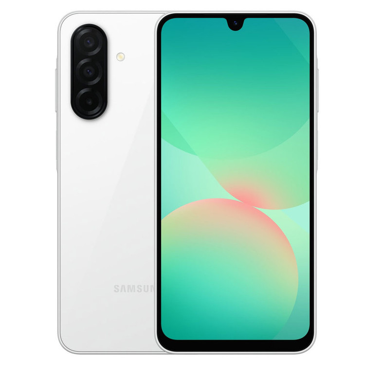 گوشی موبایل سامسونگ مدل Galaxy A26 دو سیم کارت ظرفیت 128 گیگابایت و رم 6 گیگابایت - ویتنام - به همراه شارژر 25 وات سامسونگ، کاور سیلیکونی و محافظ صفحه نمایش